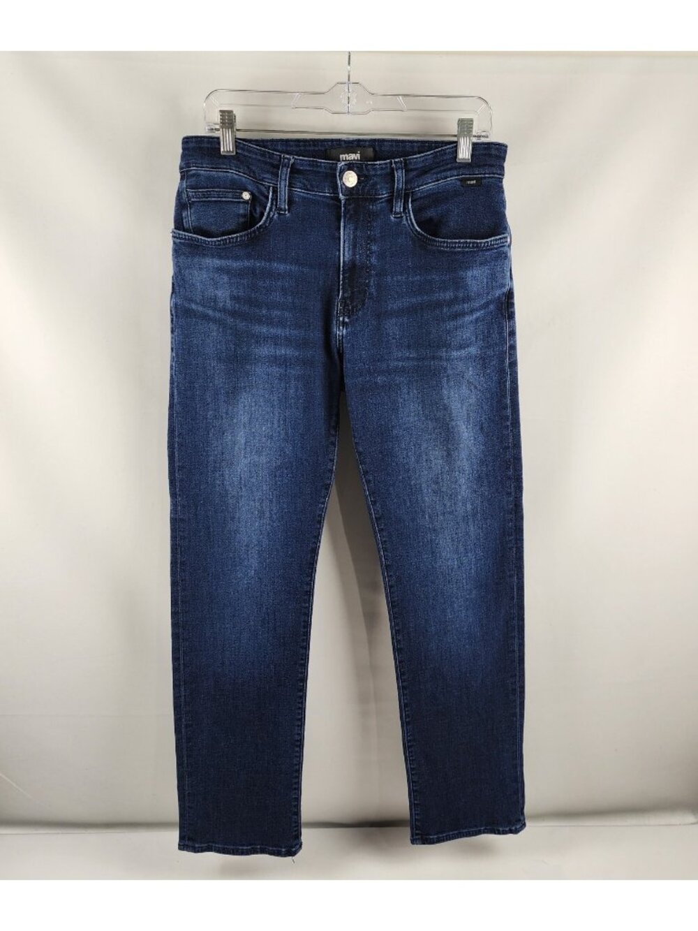 Mavi Jeans Mens 31x29 Blue Zach Straight Leg Denim
